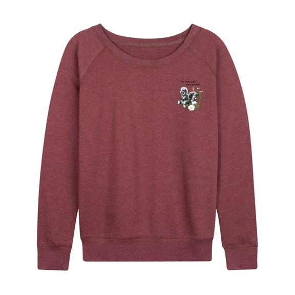 Bambi - Call Me A Flower - Women's Lightweight French Terry Long Sleeve Shirt