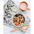 thumbnail image 3 of Blue Grey Eucalyptus Kitchen Dish Towels for Drying Dishes Set of 3, Farmhouse Weeping Leaves on Linen Waffle Weave Microfiber Hand Tea Bathroom Towels Quick Dry & Absorbent Towel 12x12, 3 of 7