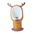 thumbnail image 3 of Orinal Infantil para Entrenamiento de Niño con Diseño Divertido de Animal Cuenco Desmontable Fácil de Limpiar Base Ajustable Y Montaje en Pared Adecua Naranja, 3 of 8