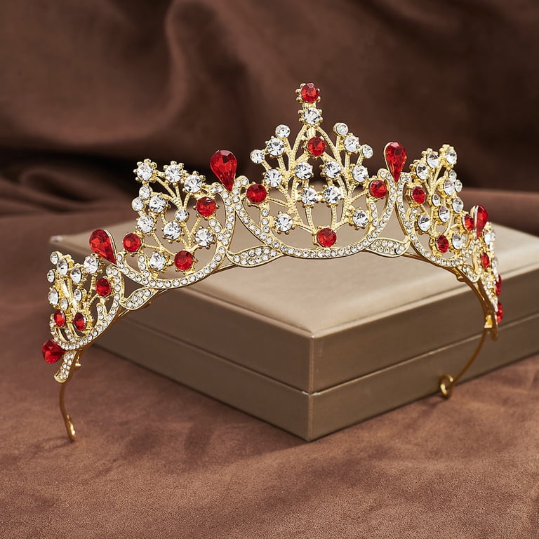 Princess Tiaras and Crowns for Women Girl Crystal Queen  display picture 3