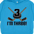 thumbnail image 3 of Inktastic 3rd Birthday Ice Hockey Sports Boys Party Toddler Hoodie, 3 of 4