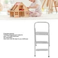 thumbnail image 4 of 1/12 Miniature Step Ladder, Delicate Texture Mini 3 Step Ladder For Dollhouse Furniture Accessories, 4 of 8