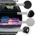 thumbnail image 6 of KUIFORTI Purple Coconut Tree Car Trunk Liner 29" x 39" Scratch-Proof Durable All Weather Trunk Protective Mat Polyester Vehicle Interior Decoration Accessories Universal Fit, 6 of 7