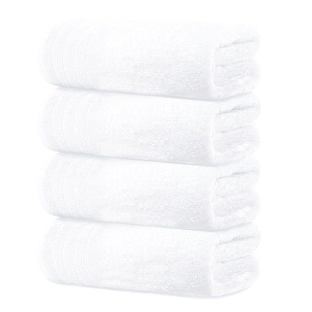 Toallas de baño Tens Toallas extra grandes, 100% algodón, paquete de 4