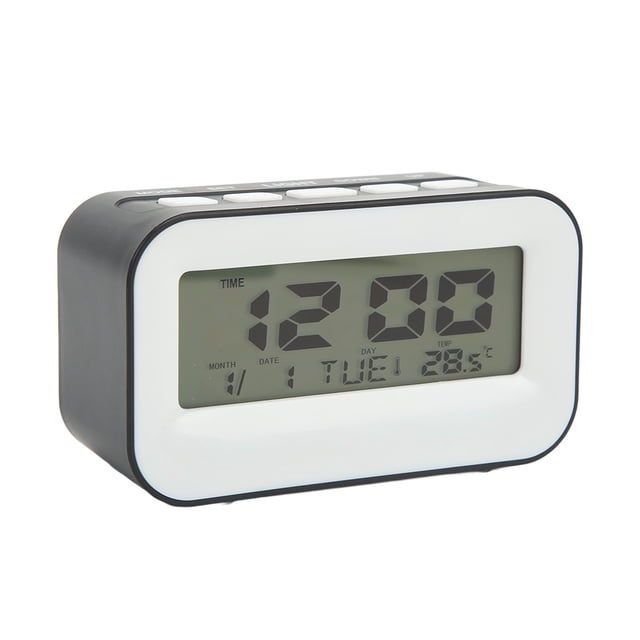 Reloj despertador digital BuyWeek para niños LCD inteligente
