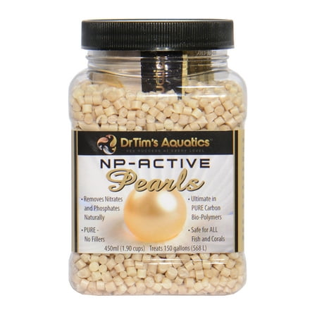 UPC: 0812540018014 | Dr. Tims NP-Active Pearls Nitrate and Phosphate Remover 450 ml. (for up to 150 gal)