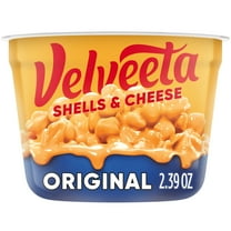 (6 pack) Velveeta Shells and Cheese Macaroni and Cheese Cups Easy Microwavable Dinner, 2.39 oz Cup