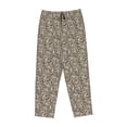 thumbnail image 4 of Daiia Flower Rose Women's Sleep Pant with Pockets and Drawstring,Pajama Pants-Large, 4 of 9