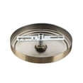 thumbnail image 4 of Aspen Creative 21508-41, Transitional Fixture Canopy Kit, 5-1/2" Diameter, Warm Brass, 1 Pack, 4 of 6