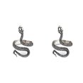thumbnail image 2 of Qarigey Anillos Vintage Anillo de moda Aleación ajustable Joyas para hombres Plata / Serpiente Plata/Serpiente 2piezas Qarigey  CBP269101, 2 of 6