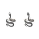 thumbnail image 2 of Qarigey Anillos Vintage Anillo de moda Aleación ajustable Joyas para hombres Plata / Serpiente Plata/Serpiente 2piezas Qarigey  CBP269101, 2 of 6