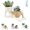 Beige, variant on Lazy Guy Planter, Funny Planters Smily Face Planter Pot with Drainage Hole, Cute Resin Flower Head Planters Unique Lying Down Figure Succulent Pots for Home Garden Decor (Blue)