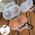 thumbnail image 4 of Sonducket Soporte para huevos Organizador de huevos portátil Caja de almacenamiento de huevos Contenedor de huevos para viajes de camping al Kits de desorden para acampar, 4 of 6