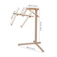thumbnail image 3 of Soporte de pie para costura con diseño de madera de Yua bordado, 3 of 9