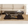 thumbnail image 5 of Bowery Hill Modern Wood Storage Coffee Table in Espresso Finish, 5 of 7