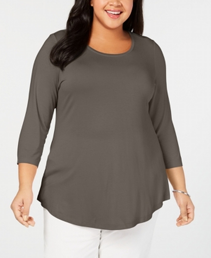 jm collection tops plus size