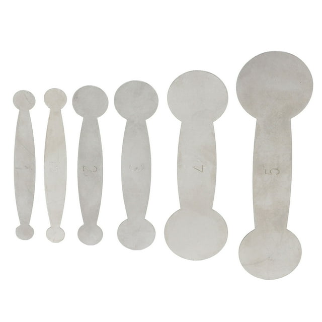 Clarinette Pad Outils de Réparation, 6Pcs Délicat Remplacement Durable Clarinette Nivellement Anneaux Base Solide pour l'Entretien