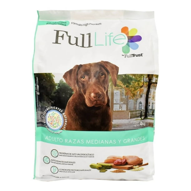 Alimento para Perro Full Life Adulto Razas Medianas y Grandes 4 kg