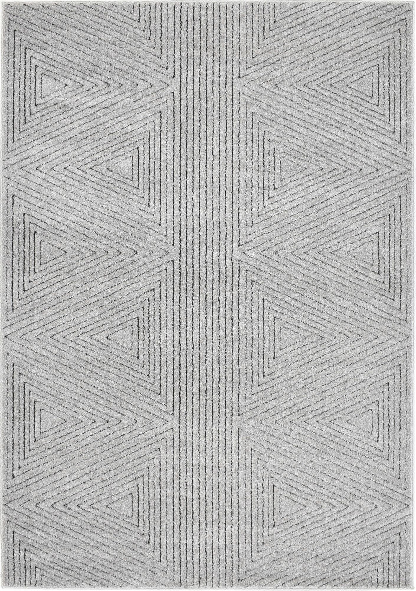 Rugs America Chanai CN60B Contemporary Geometric 4'0" x 6'0" Area Rug