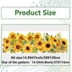 thumbnail image 5 of Pegatinas para ventana de plantas verdes de 45,7 x 15 pulgadas, grandes enredaderas, hojas de hiedra, calcomanías para ventana, película estática no adhesiva de doble cara., 5 of 9