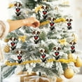 thumbnail image 4 of Acrylic Creative Dog Flower Hanging Decorations, Car Interior Accessories Pendant Set, 10Pc Assorted Acrylic Ornaments for Rearview Mirror Home Wall Window Decor, 4 of 7