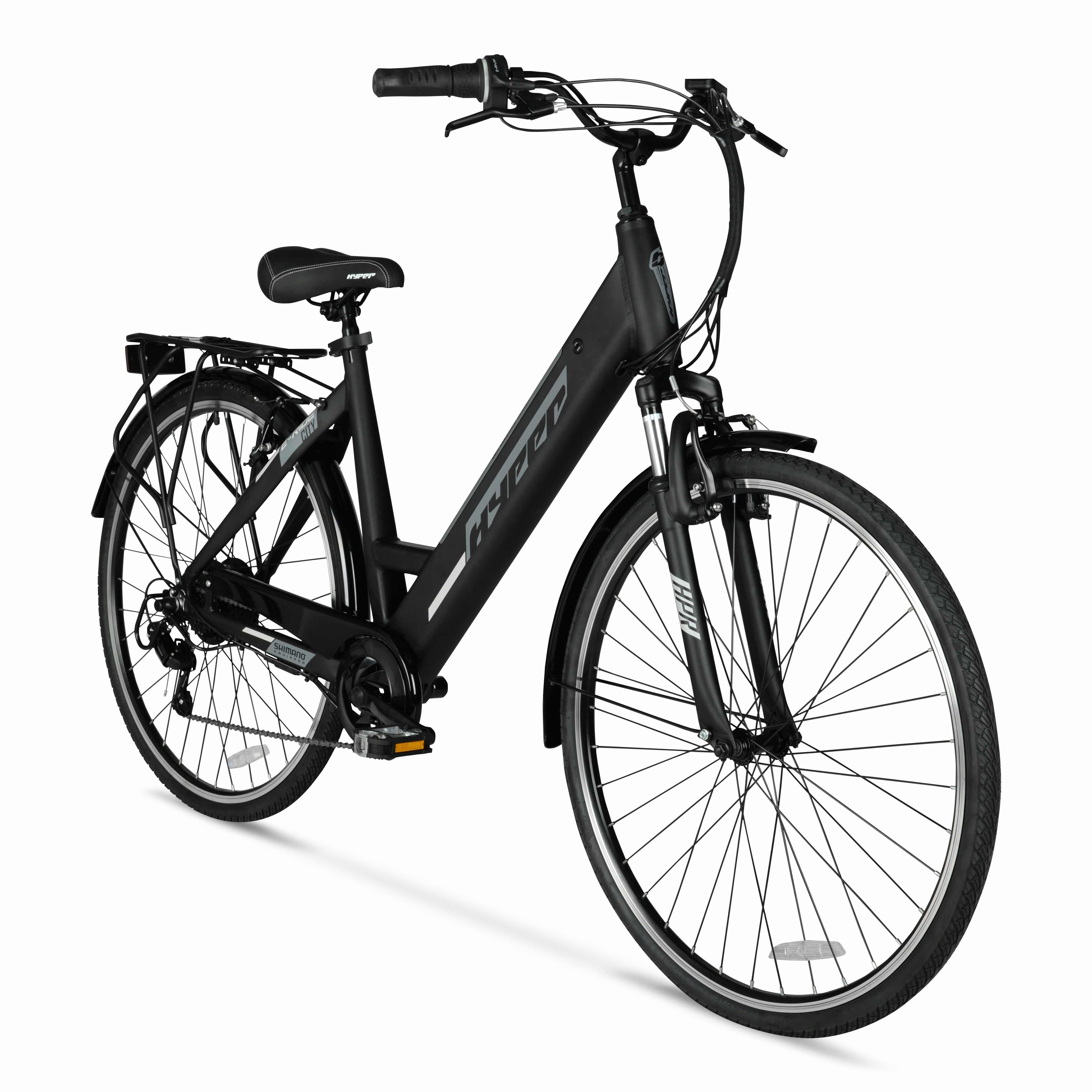 Hyper E-Ride 700C 36V Electric Commuter E-Bike, Pedal-Assist, 250W Motor