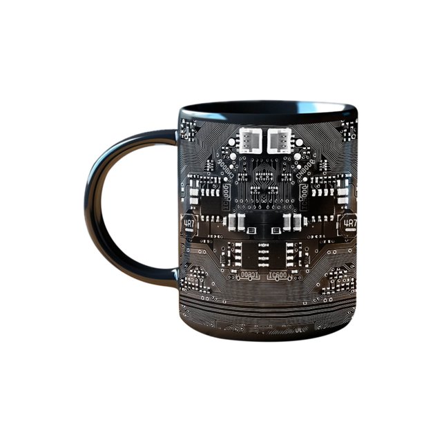 Ciencias de la Computación Regalos Circuito Placa Madre Alambre Cerámica Taza Ciencia E Ingeniería Regalo de Cumpleaños Masculino Taza de la Computadora Taza de Café Regalo
