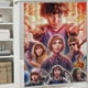 thumbnail image 4 of Juego de 4 cortinas de ducha de Stranger Things con alfombrillas antideslizantes, tapa de inodoro y alfombrilla de baño, cortina de ducha impermeable con decoración de dibujos animados para baño con, 4 of 8