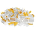 thumbnail image 5 of 200 Pcs Clear Plastic Label Holders with Sneeze Guard Brackets for Tabletop Signs, Safety Masks, Fruit Displays, Small Size, 5 of 6