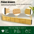 thumbnail image 4 of RYANSTAR RACING Expandable Bamboo Kitchen Storage Drawer Dividers (17-22 Inch) Kitchen Organization Tools, Eco-Friendly Materials, 4 of 9