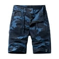thumbnail image 1 of IROINNID Men's Summer Camouflage Outdoors Cargo Elastic Workout Shorts, 1 of 3