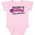 thumbnail image 3 of Inktastic Daddy's Little Cheerleader with Megaphone and Pom Poms Girls Baby Bodysuit, 3 of 5