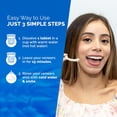 thumbnail image 3 of Pop On Smiles Retainer Cleaner Tablets for Ultrasonic Cleaners - Invisalign Cleaner, Denture Cleaning Tablets, FSA HSA Approved, Dental Pod Tablets for Aligners, Night Guards, Mouth Guards - 240 Tabs, 3 of 9