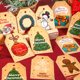 thumbnail image 2 of Clasificación de tarjetas navideñas, tarjetas de felicitación con sobres, tarjetas festivas, tarjetas con notas en blanco para la mayoría de las ocasiones, 2 of 5