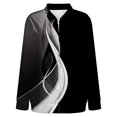 thumbnail image 5 of Bovemsi Bomber Jackets for Women Jacket 2025 Causal Zip Up Coats Long Sleeve Stand Collar Fall Lightweight Outerwear Tops Light Jackets, 5 of 6