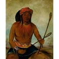 thumbnail image 2 of George Catlin 15x18 Gold Ornate Wood Frame and Double Matted Museum Art Print Titled - Tul-Lock-Chish-Ko, Drinks the Juice of the Stone (1834), 2 of 4