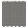 thumbnail image 2 of Ambesonne Abstract Shower Curtain, Psychedelic Swirly Lines, 69"Wx75"L, Charcoal Grey White, 2 of 4