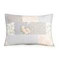 thumbnail image 3 of Modern Heirloom La Flor Pink Patchwork Printed 3-Piece Quilt Set, King, 3 of 5