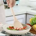 thumbnail image 5 of 3-Piece Unpainted Wood Spatula Set, Natural Wooden Kitchen Utensils for Non-Stick Cookware, 5 of 8