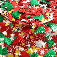 thumbnail image 3 of Confeti navideño YUJUN, 2200 unidades, decoración de mesa navideña con purpurina, 3 of 7