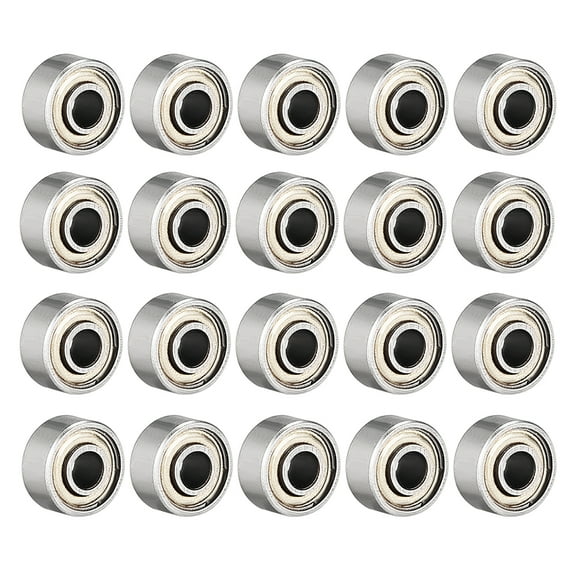 Deep Groove Ball Bearing 693ZZ Double Shield, 3 x 8 x 4mm Carbon Steel, 20pcs