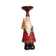 thumbnail image 5 of Candelabro de Resina Macarena con Forma de Papá Noel 12 pulgadas para Velas de Pilar, 5 of 8