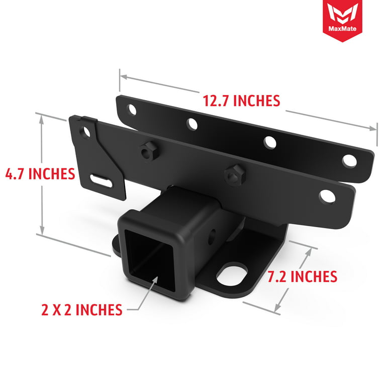 MaxMate HC2J003BMX 2-inch Hitch Receiver Compatible with 2018-2024