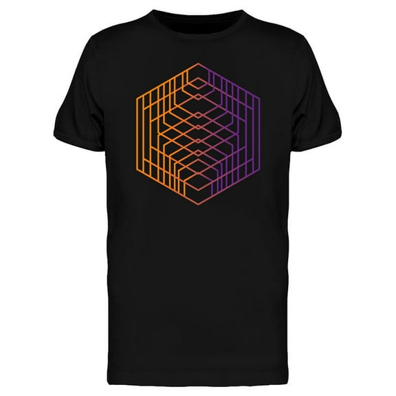 Cool hexagon pattern Men's T-shirt