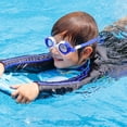 thumbnail image 2 of CSSAD Swim Goggles 2 Pack Anti-Fog Anti-UV Wide View Swimming Goggles for Kids 3-15, 2 of 6