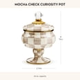 thumbnail image 4 of Recipiente decorativo MACKENZIE-CHILDS Enamel Curiosity Pot, 4 of 6