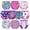 Purple Starfish, variant on BIG ELEPHANT 10-Pack Potty Training Underwear, Toddler Training Pants for Girls, Size 5T