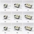 thumbnail image 3 of Detailed Small Sofa Model Figurine With Pillow For Craft Enthusiasts And Scene Display Decors 1/20 1/25 1/30 Scale, 3 of 7