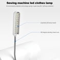 thumbnail image 4 of Máquina de coser de ropa súper brillante 30LED multifuncional Flexible para máquina de coser, lámpar Tomshoo Luz de costura, 4 of 6