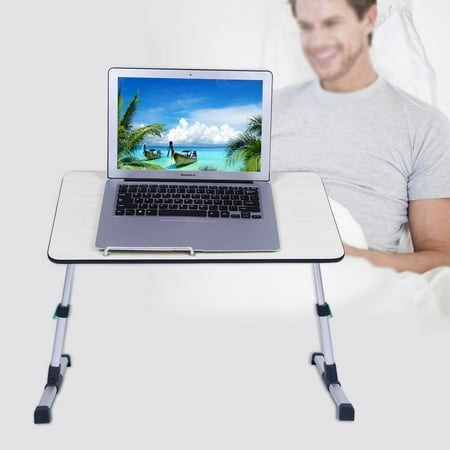 Zerone Adjustable Portable Standing Desk Laptop Computer Table